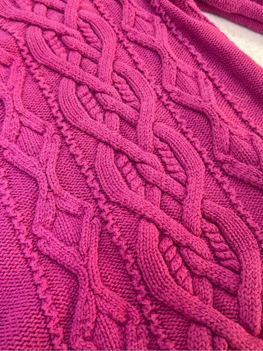 Baby Gap Pink Cable Knit Sweater Dress Girls Size 4T
